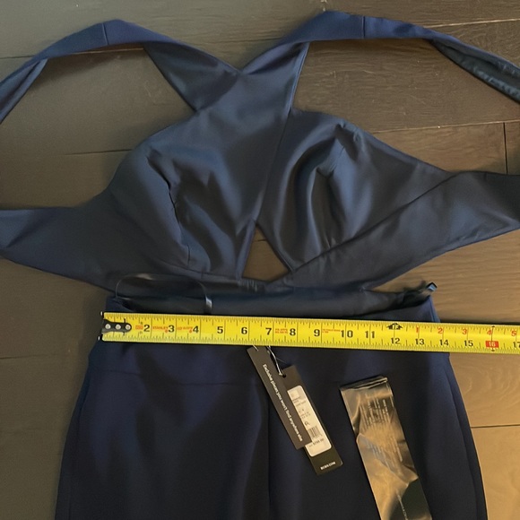 BCBG DARK NAVY GOWN - Picture 9 of 10